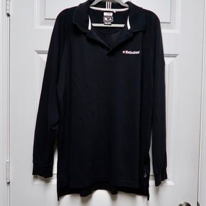 Adidas Golf Long Sleeve Polo Climalite Stretch Heineken Men's XXL
